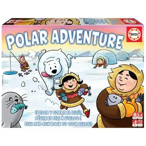 Jeu - Arctic adventure - EDUCA - Pêche et file à l'igloo pas cher