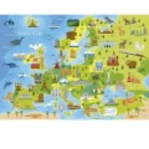 Educa Borras Puzzle Carte d'Europe 150 pièces pas cher