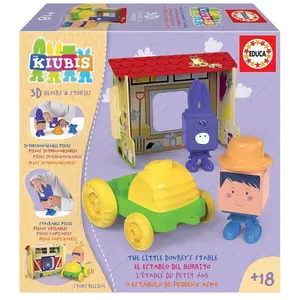 Educa 19222 Construction The donkey stable from 3+ years pas cher