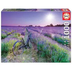 Educa Champ de lavande 1000 pièces puzzle (1000 pièces) pas cher