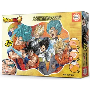 Puzzle - EDUCA - 250 Poster Puzzle Dragon Ball