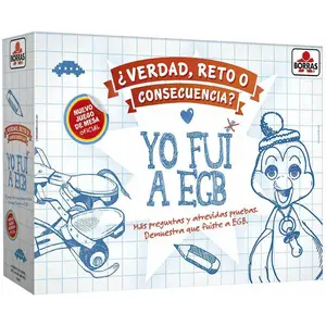 Borras JUEGO DE MESA KIDULT YO FUI A EGB + 12 AÑOS pas cher