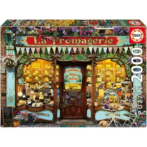 EDUCA Puzzle 2000 pièces : LA FROMAGERIE pas cher
