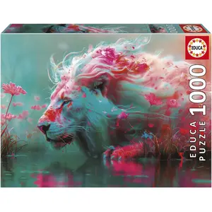 Educa Puzzel 1000 Stukjes: Koning Der Bloemen Veelkleurig pas cher