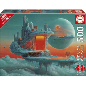 Educa Puzzle Planet aus Feuer und Eis 500 dlc (500 pièces) pas cher