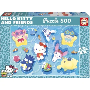EDUCA-PUZZEL-500 STUKJES-HELLO KITTY pas cher