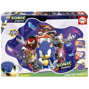 Comparateur de prix : Educa 250 μ. Poster Puzzle Sonic Prime 20026 (250 pièces)