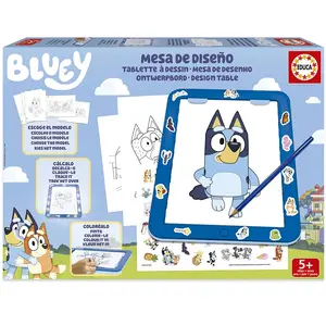 Educa Table De Design Bluey Jeu éducatif pas cher