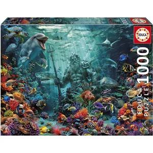 Educa 1000 Coral Reef Poseidon (1000 pièces) pas cher