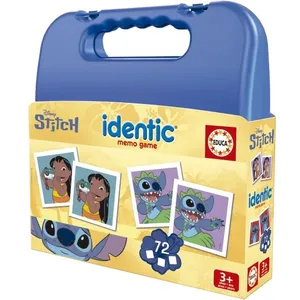 Identic Stitch - Jeu de mémoire - EDUCA - 72 cartes développe mémoire ... pas cher