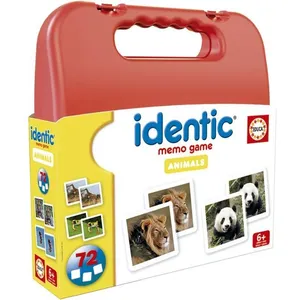 Educa Identic Animals Educatief Speelgoed Oranje pas cher