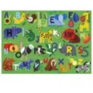 Educa Pièces XXL - Puzzle Alphabet - Fruits et Animaux 20492 pas cher