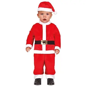 Guirma - Kerst & Oud & Nieuw Kostuum - Mini Santa Kerst - Jongen - Roo... pas cher