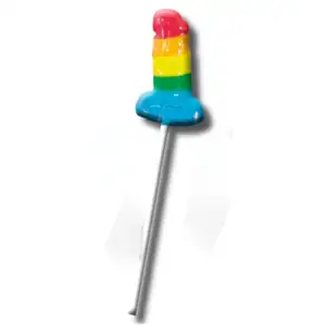 Pride No Name Sucette vulve ou zizi gelatine pas cher