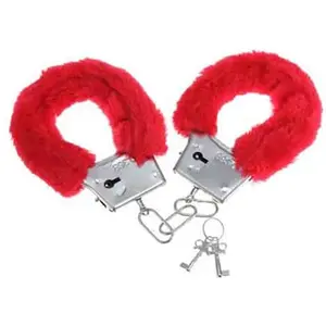 DIABLO PICANTE | Diablo Picante - Pleasure Furry Handcuffs Red | BDSM ... pas cher