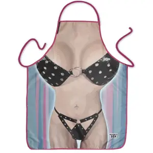 Tablier Bikini Femme - Diablo Picante - Polyester - Cuisine - Intérieu... pas cher