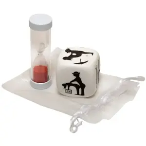 Posture Dice with Hourglass