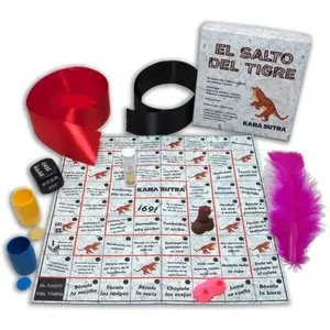 DIABLO PICANTE Erotic Board Game The Jump of the Tiger