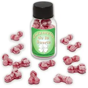 Diablo Picante Packung 12 Glas Mit 10 Einheiten Pito De La Risa Erdbee...