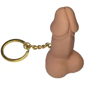 Diablo Picante, Porte-clés, Porte-clés en forme de pénis - Flesh, Mult... pas cher