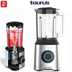 Taurus - Blender PRIOR ADVANCE 1800 2 L 1800 W Noir, Inox, Transparent pas cher