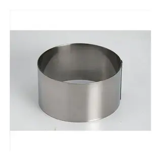 Lacor 68407 Cercle à Tarte Ronde 7,5X4 cm 18/10 pas cher