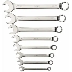 Combinatie ring/steeksleutelset 8-22mm 8 sleutels, kwaliteitsmerk Irimo pas cher