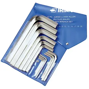 Irimo Jeu De Clés Allen Nickel-plated Hex S 1/8-1/2´´ 9 Pièces pas cher