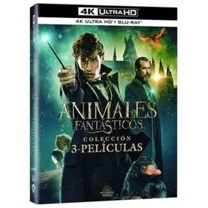Warner Bros Animales Fantásticos - Colección 3 Películas Ultra HD - BD pas cher