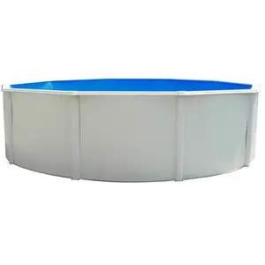 Productos Qp Piscine Ronde En Acier Circular With Columns 550x120 Mono... pas cher