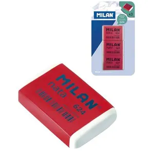 Aucune Blister 3 gomme à effacer blanche Milán 430 pas cher