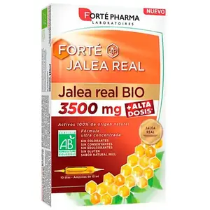 Forté Jalea Real Bio 3500 Mg ampollas 10 x 15 ml pas cher
