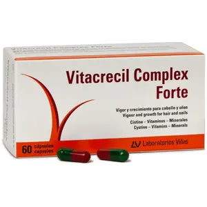 Vitacrecil Complex Forte cabello y uñas cápsulas 60 u pas cher