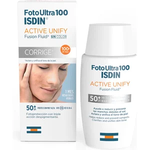 Isdin Photo Ultra 100 Fluide de Fusion Active Unify Spf 50+ 50 ml pas cher