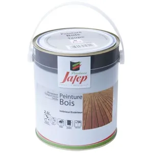 Peinture - Jafep - Taupe - 2,5 L - Monocouche - Acrylique - Intérieur pas cher