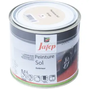 Peinture sol grège Jafep 0,5 L pas cher