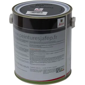 Peinture acrylique mat gris ardoise Jafep 2,5 L pas cher