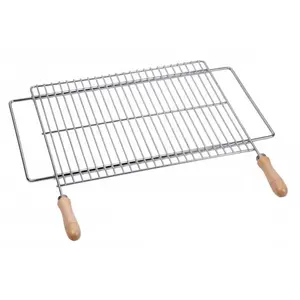 Sauvic Barbecue Extensible En Acier Inoxydable 50x40 Cm pas cher