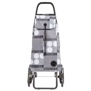 Poussette de marché ROLSER - Imax Logos RD6 - Gris - 6 roues pas cher