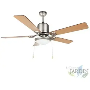 Suinga - Ventilateur de Plafond Orbegozo à 5 Pales Réversibles, 120 cm... pas cher