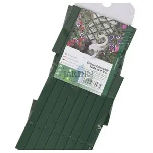 SUINGA Treillis En Pvc Vert De 100 X 300 Cm, Pour Les Plantes Grimpantes. Utile Pour Les Jardins, Les Clôtures, La Décoration pas cher