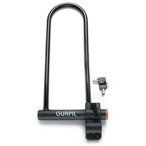 Antivol Fourche U - Gurpil - 195 x 320 mm - Acier - Vélo loisir adulte mixte pas cher