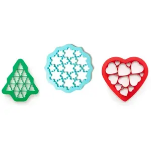 Lékué Coffret cuisine Lekue 3 Cookie Cutters pas cher