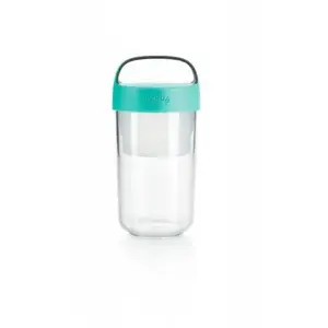 Boite repas Jar to go 600 ml Lékué Bleu pas cher