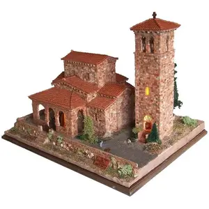 Domenech Bouwpakket Kerk Santa Maria de Lebena (Spanje)- SteenVendu parbol