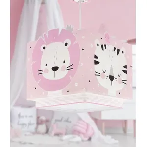 Dalber Lustre et lampe suspension enfant Baby Jungle animaux de la jun... pas cher
