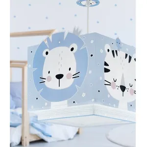 Dalber Lustre et lampe suspension enfant Baby Jungle animaux de la jun...