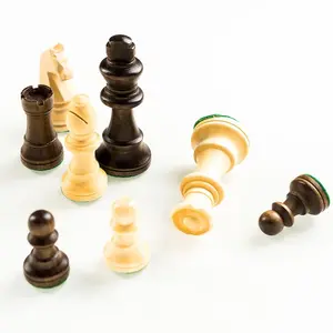 Fournier Pions déchecs de bois, Staunton n4 () - F06551 pas cher