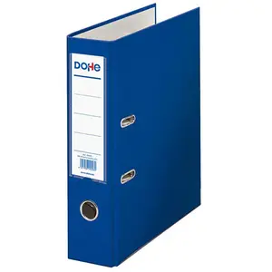 DOHE - Classeur Archicolor A4 dos large bleu pas cher