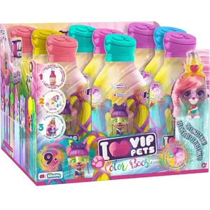 VIP Pets - IMC TOYS - Série 3 Spring Vibes - Poupée chien aux longs cheveux et accessoires pas cher